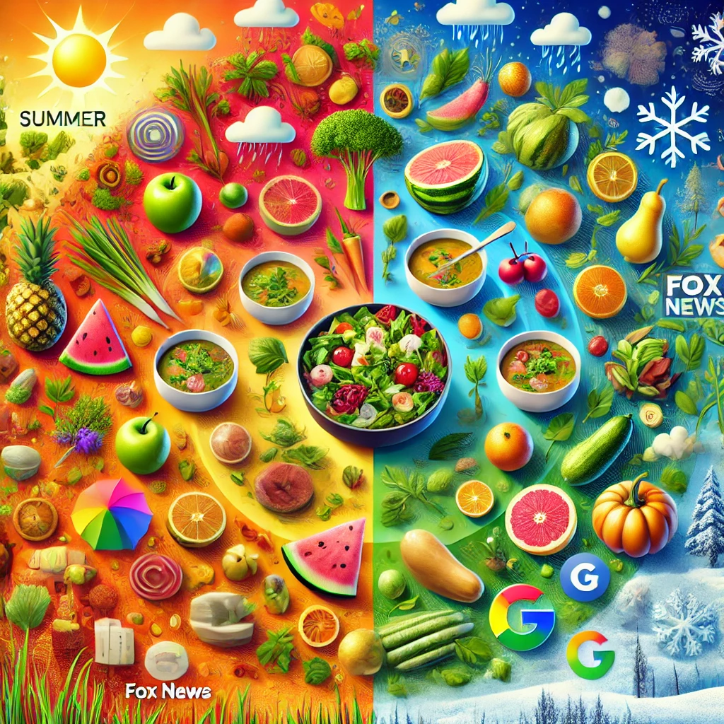 Eat Healthy According to Weather: Seasonal Food Guide