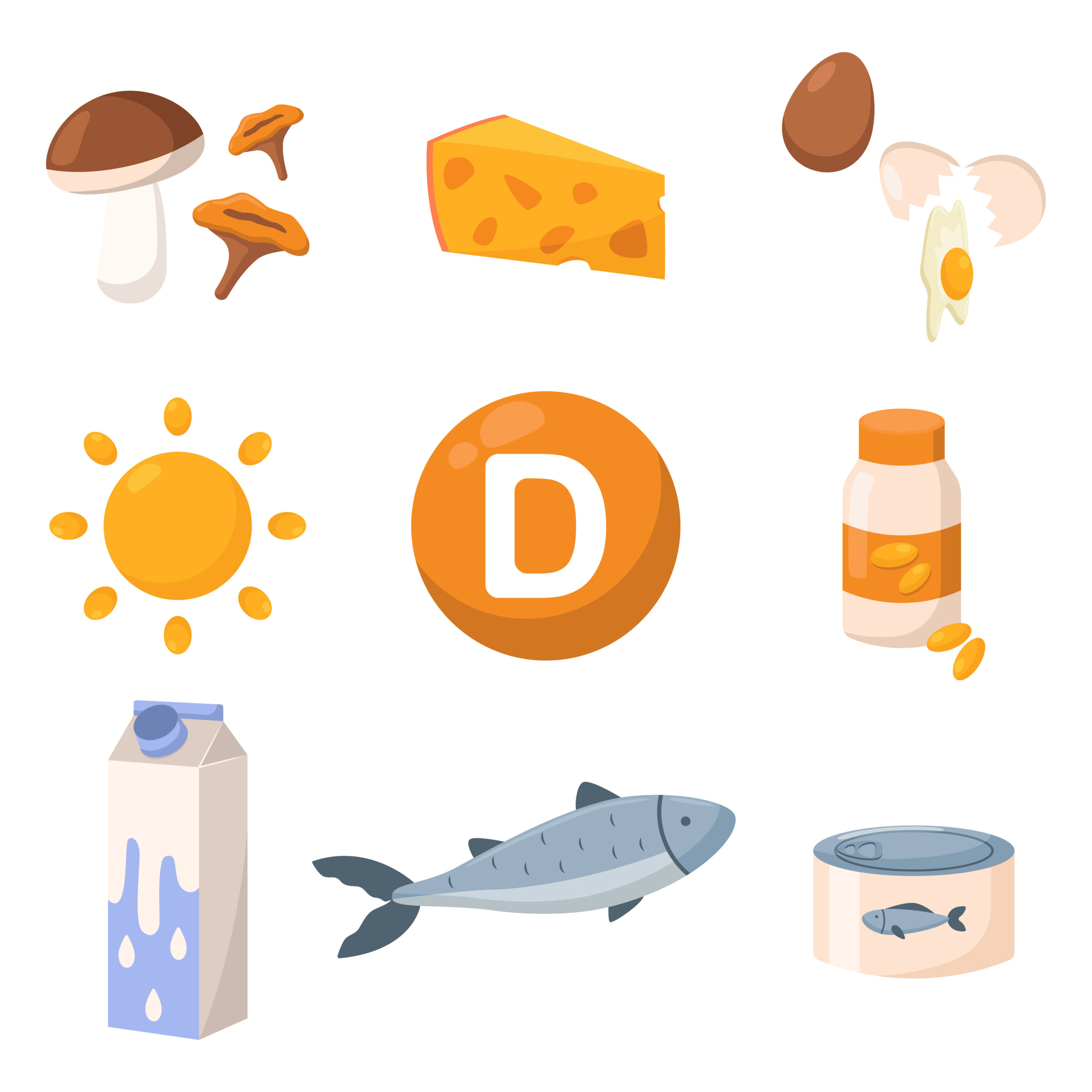 top vitamin D foods, sources for vegetarians, and ways to prevent deficiency symptoms.