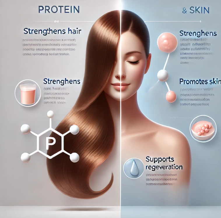 protein is essential for healthy hair and skin, its benefits,