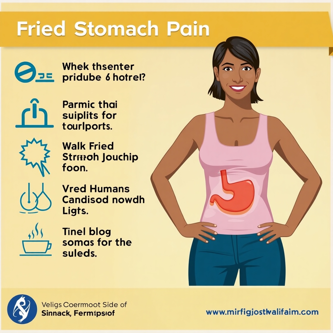 effective tips and remedies to relieve stomach pain caused by fried food.